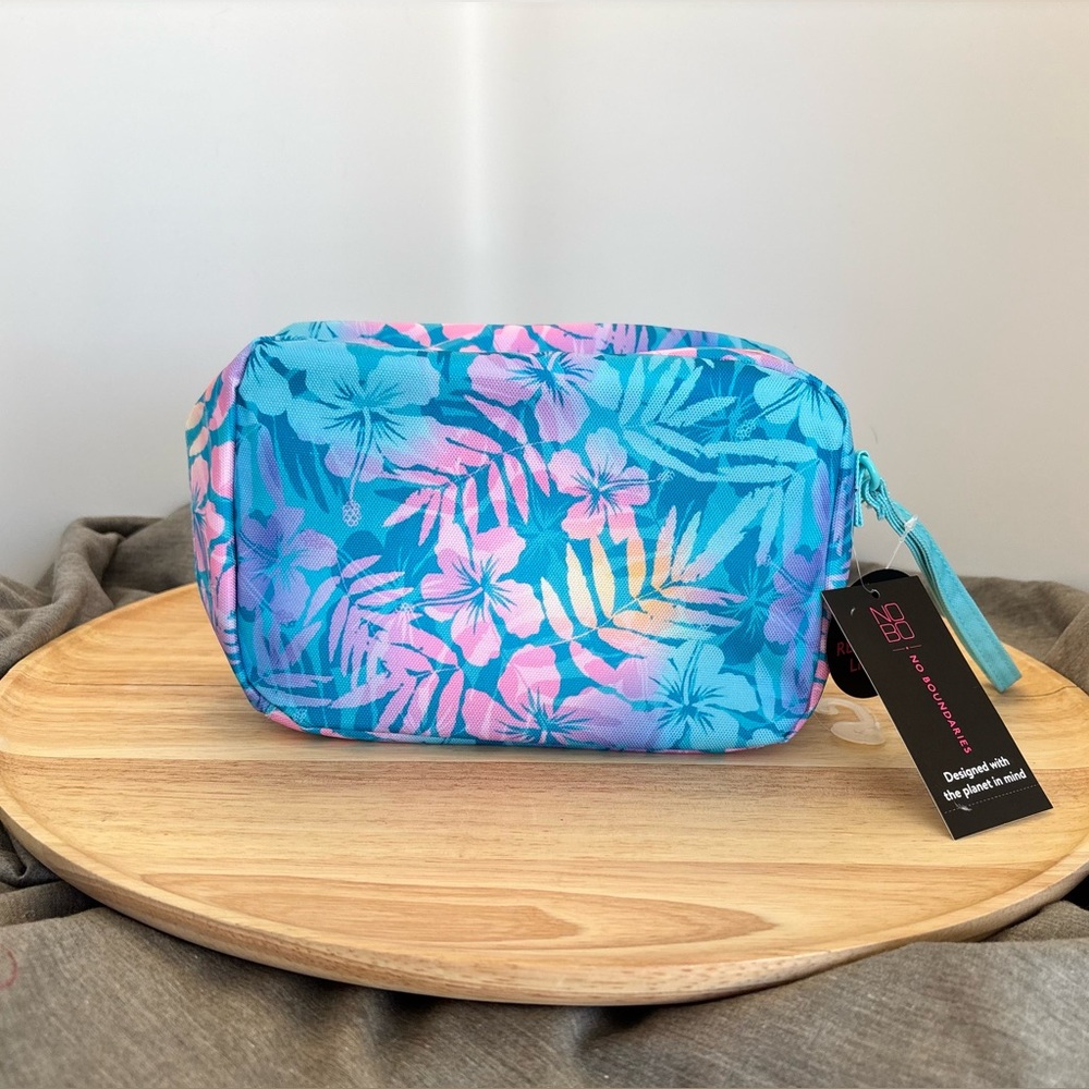 NOBO Floral Rectangle Beach or Travel Bag, NWT